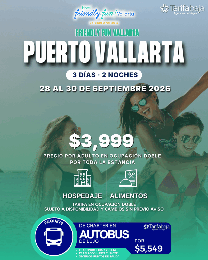 🌊☀️ ¡Date un respiro y escápate a Puerto Vallarta!