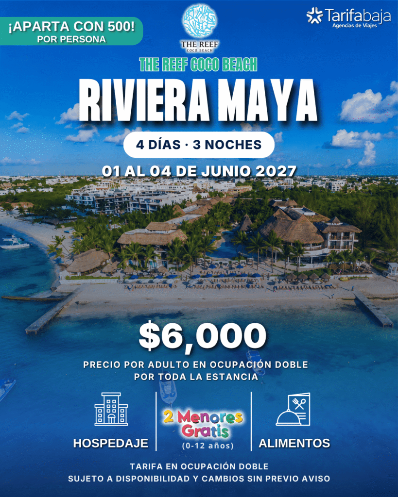 🌴🔥 ¡RIVIERA MAYA TE ESPERA EN 2027! 🔥🌴