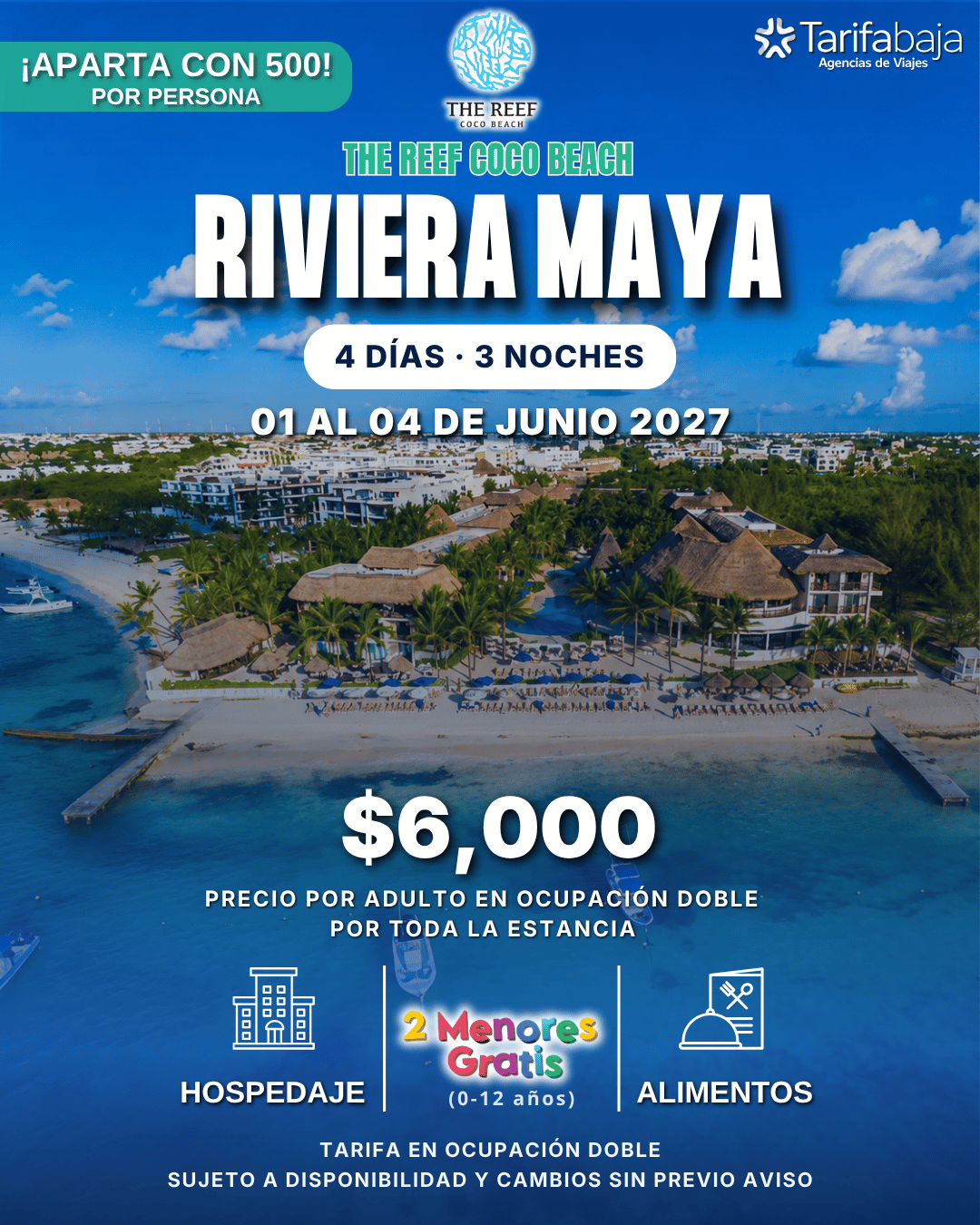 🌴🔥 ¡RIVIERA MAYA TE ESPERA EN 2027! 🔥🌴